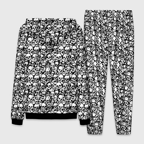 Мужской костюм Very much skulls / 3D-Черный – фото 2