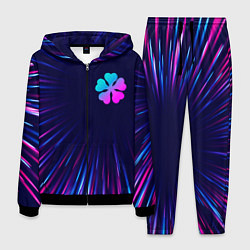 Мужской костюм Black Clover neon blast lines