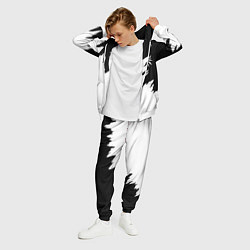 Костюм мужской Ведьмак белое лого краски, цвет: 3D-белый — фото 2