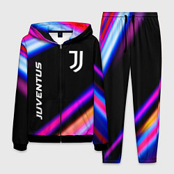 Костюм мужской Juventus speed game lights, цвет: 3D-черный