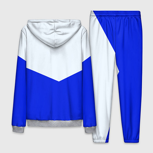 Мужской костюм Napoli fc geometry / 3D-Меланж – фото 2