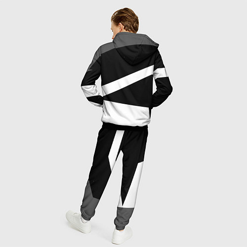 Мужской костюм PUBG online geometry / 3D-Черный – фото 4