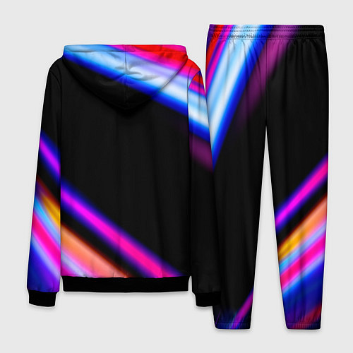 Мужской костюм Nine Inch Nails neon rock lights / 3D-Черный – фото 2