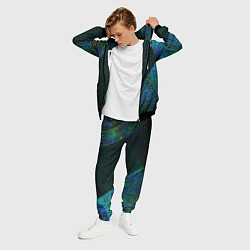 Костюм мужской Paramore glitch blue, цвет: 3D-черный — фото 2