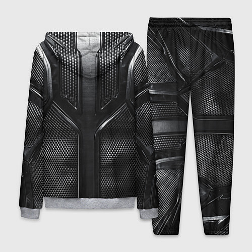 Мужской костюм Карбоновый байкер / 3D-Меланж – фото 2