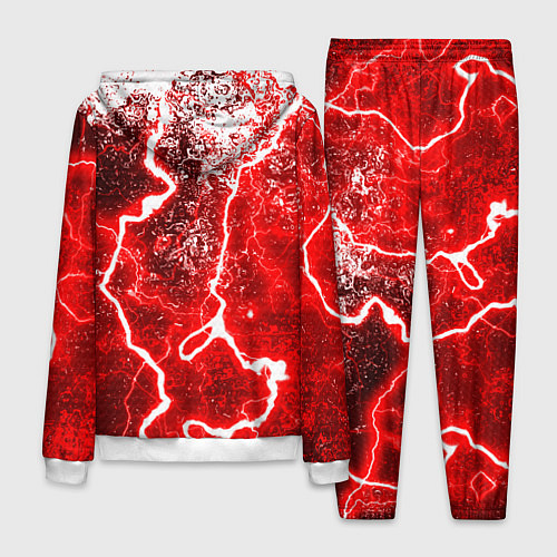 Мужской костюм Dead by daylight молнии в красках / 3D-Белый – фото 2