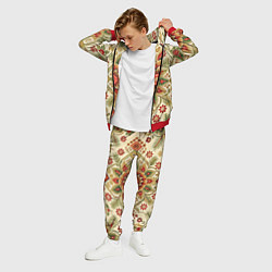 Костюм мужской Русские классические узоры и орнамент, цвет: 3D-красный — фото 2