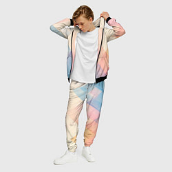 Костюм мужской Abstract art - triangle, цвет: 3D-черный — фото 2