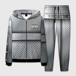 Костюм мужской Honda metal, цвет: 3D-черный
