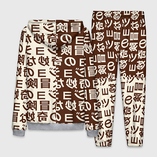 Мужской костюм Japan pattern / 3D-Меланж – фото 2