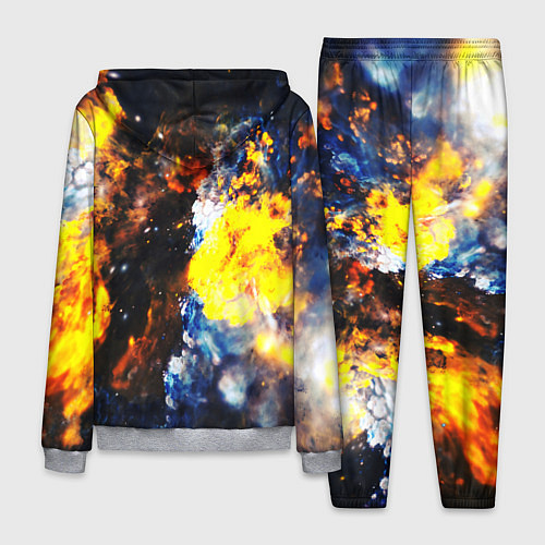 Мужской костюм Космическая абстракция / 3D-Меланж – фото 2
