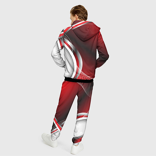 Мужской костюм BMW sport geometry motors / 3D-Черный – фото 4