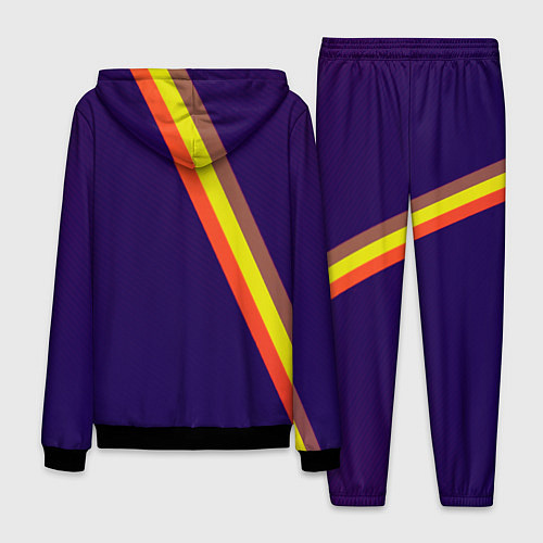 Мужской костюм AUDI line sport / 3D-Черный – фото 2