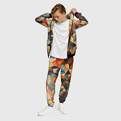Костюм мужской Винтажная мозайка, цвет: 3D-черный — фото 2