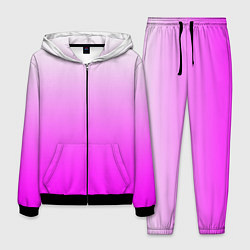 Мужской костюм Gradient color pink