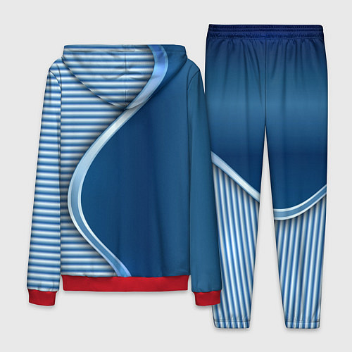 Мужской костюм BMW текстура / 3D-Красный – фото 2