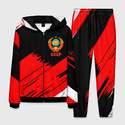 Костюм мужской СССР краски абстрактные текстура, цвет: 3D-черный
