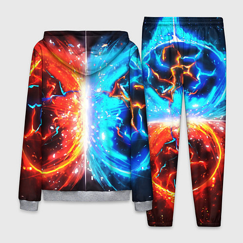 Мужской костюм Битва планет абстракция / 3D-Меланж – фото 2