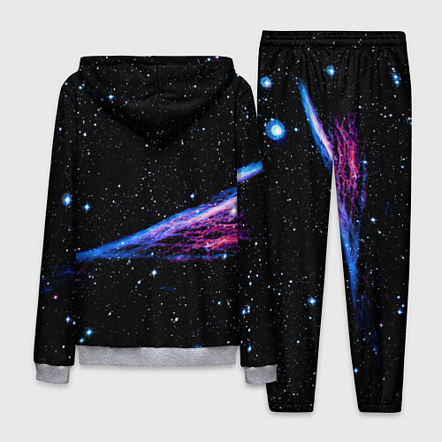 Мужской костюм Марио и Луиджи в космосе - неоновое свечение / 3D-Меланж – фото 2