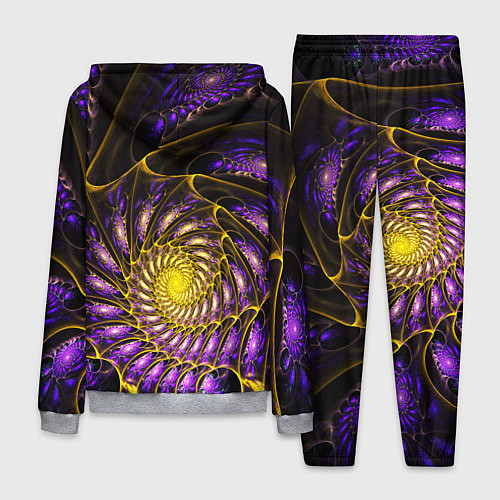 Мужской костюм Fractal illusion steel / 3D-Меланж – фото 2