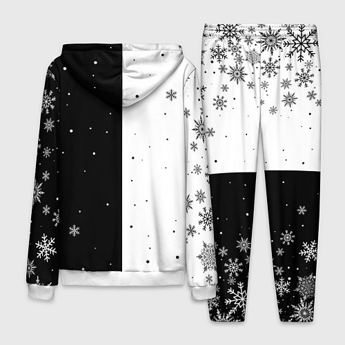 Мужской костюм Инь янь - змеи / 3D-Белый – фото 2