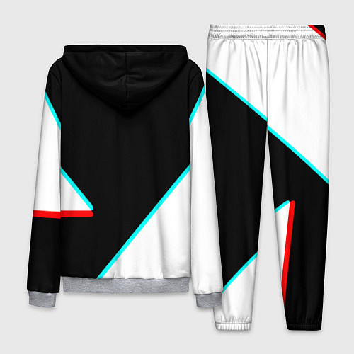 Мужской костюм Among us geometry steel glitch / 3D-Меланж – фото 2