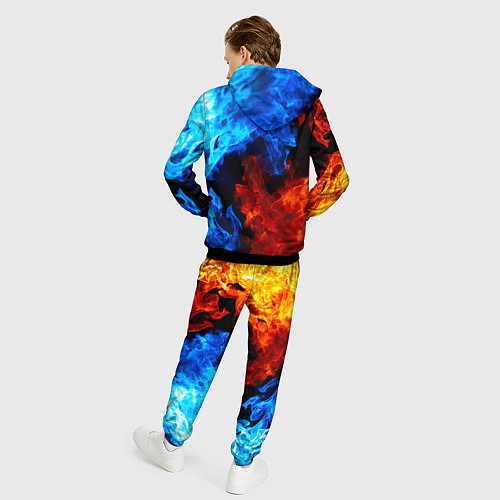 Мужской костюм Starcraft fire steel / 3D-Черный – фото 4