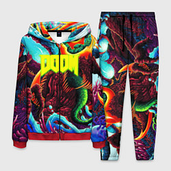 Костюм мужской Doom monster mars, цвет: 3D-красный