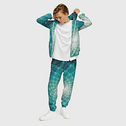 Костюм мужской Фрактальная абстракция, цвет: 3D-белый — фото 2