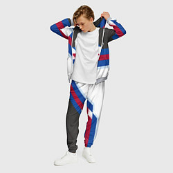 Костюм мужской Nissan geometry steel, цвет: 3D-меланж — фото 2