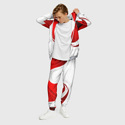 Костюм мужской Россия - красный и белый, цвет: 3D-меланж — фото 2