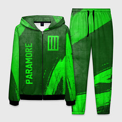 Костюм мужской Paramore - green gradient вертикально, цвет: 3D-черный