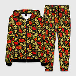 Костюм мужской Рябина с золотой листвой, цвет: 3D-черный