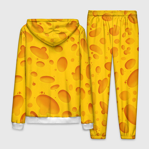 Мужской костюм Сыр / 3D-Белый – фото 2