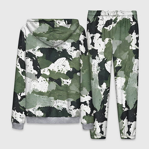 Мужской костюм Текстурный камуфляж / 3D-Меланж – фото 2