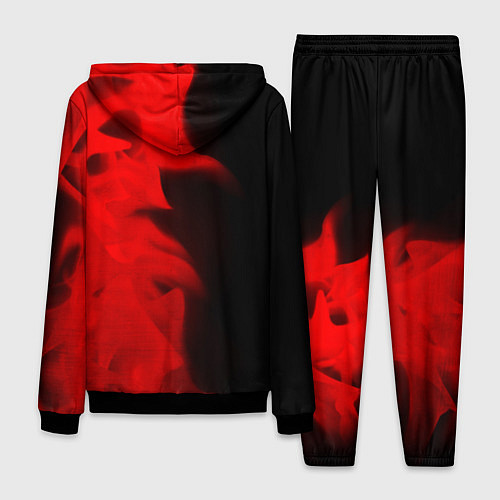 Мужской костюм Toyota - red gradient по-вертикали / 3D-Черный – фото 2