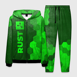 Костюм мужской Rust - green gradient по-вертикали, цвет: 3D-черный