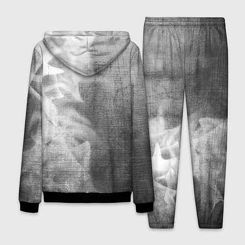 Мужской костюм Daewoo - grey gradient по-вертикали / 3D-Черный – фото 2