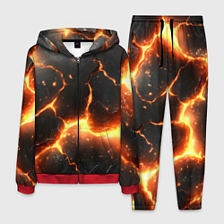 Мужской костюм Лава и разлом плит