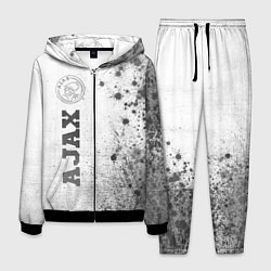Костюм мужской Ajax - white gradient по-вертикали, цвет: 3D-черный