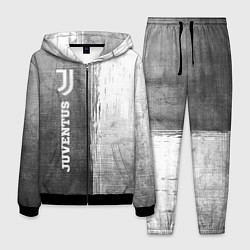 Костюм мужской Juventus - grey gradient по-вертикали, цвет: 3D-черный