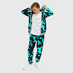 Костюм мужской Monster energy камуфляж голубой, цвет: 3D-меланж — фото 2