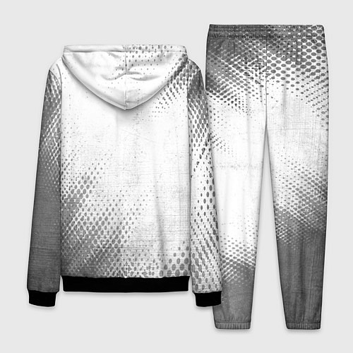 Мужской костюм Bleach - white gradient вертикально / 3D-Черный – фото 2