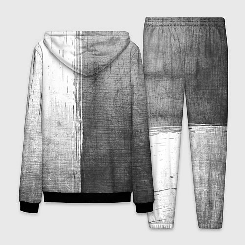 Мужской костюм West Ham - grey gradient по-вертикали / 3D-Черный – фото 2