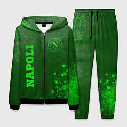 Костюм мужской Napoli - green gradient вертикально, цвет: 3D-черный