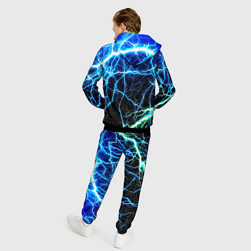Мужской костюм Monster energy electro / 3D-Черный – фото 4