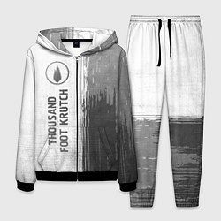 Костюм мужской Thousand Foot Krutch - white gradient по-вертикали, цвет: 3D-черный
