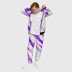 Костюм мужской Color white pink, цвет: 3D-черный — фото 2