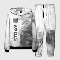 Костюм мужской Stray - white gradient по-вертикали, цвет: 3D-черный