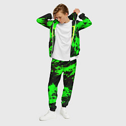 Костюм мужской Monster energy кислотные краски, цвет: 3D-белый — фото 2
